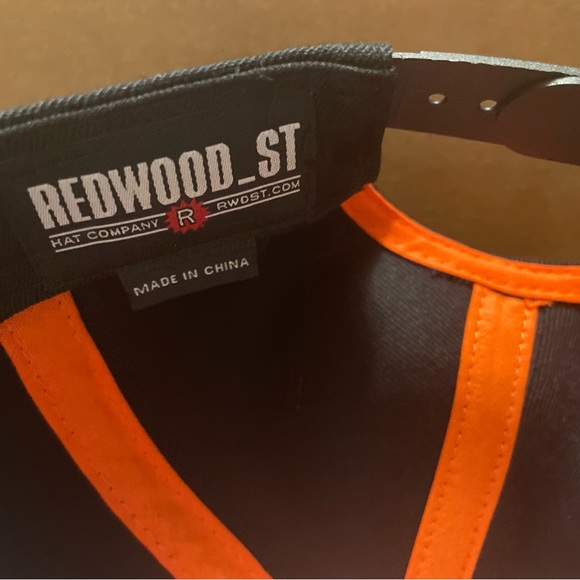 JBL Audio Logo Black/Orange Adjustable Baseball Hat Cap NWOT - Picture 4 of 6